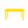 48 Inch Solid Wood Dining Table In Yellow