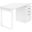 48 Inch White Left Or Right Facing Compter Desk I 7690