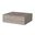 5 Inch Wood One Drawer Floating Nightstand In Gray