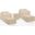 5 Piece Outdoor Furniture Cover Set In Tan