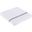 500 Thread Count Luxury Cotton Sateen Embroidered Duvet 4 Piece Full/Queen Cover Set In White and Navy