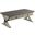 Reclamation Place Brown Trestle Rectangular Cocktail Table