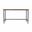 53 Inch Writing Desk In Black and Natural