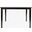 Simplicity 54 Inch Counter Height Dining Table In Espresso Brown