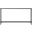 56 Inch Mirrored Glass Console Table In Silver and Gunmetal