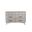 59 Inch Solid Wood Seven Drawer Double Dresser In Gray