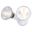 6.75 Inch 2 Light Outdoor Security Flood Light In White