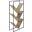 60 Inch Bookcase In Dark Taupe I 2201