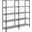 Analiese 4-shelf Open Bookcase Grey Driftwood