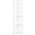 62 Inch White Metal Corner Etagere I 3613