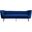 Margo Velvet Sofa In Navy