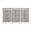 63 Inch undertone distressed 6-Door Credenza/Sideboard In White and Brown