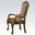 Acme Dresden Arm Chair in Gold Patina (Set of 2)