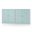 64 Inch Sideboard with Raised Panel Doors and Adjustable Shelves In Aqua