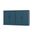 64 Inch Sideboard with Raised Panel Doors and Adjustable Shelves In Teal Blue