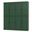 65 Inch Pantry Cabinet with Raised Panel Doors and 2-Drawers In Green