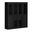65 Inch Pantry China Cabinet with Shaker Doors and 2-Drawers In Black