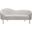 Ritz Velvet Loveseat In Cream