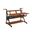 67 Inch Music Desk In Black and Brown