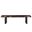 68 Inch Distressed Solid Wood Dining Bench In Dark Brown and Black
