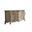 69 Inch Solid and Manufactured Wood Five Drawer Triple Dresser In Pearl