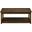 Baroque 48 Inch Coffee Table with Mosaic Tile Inlay In Brown