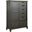 Plank Road Charcoal Wheeler Door Chest
