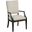 Plank Road Charcoal Howell Arm Chair Set of 2