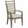 Plank Road Stone Oakley Arm Chair Set of 2