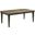 Plank Road Charcoal Rankin Extendable Rectangular Dining Table