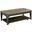 Plank Road Charcoal Artisans Rectangular Cocktail Table