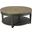 Plank Road Charcoal Artisans Round Cocktail Table