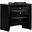 Crown Mark Furniture Emily Nightstand in Black