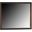 Crown Mark Furniture Evan Dresser Mirror in Warm Brown