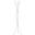 74 Inch Coat Rack In White Metal