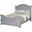 Stonebrook Antique Gray Queen Panel Bed