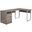80 Inch Computer Desk In Dark Taupe With Left Or Right Facing