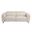 83 Inch Italian Leather USB Reclining Sofa with Silver Legs In Beige