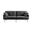 85 Inch Polyester Blend Convertible Futon Sleeper Sofa and Toss Pillows with Silver Legs In Dark Gray