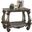 Versailles Antique Platinum End Table