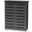 Baxton Studio Adalwin Modern And Contemporary Dark Gray 2-Door Wooden Entryway Shoe Storage Cabinet