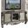 Versailles Antique Platinum Tv Console