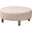 Baxton Studio Vinet Modern And Contemporary Beige Fabric Upholstered Natural Wood Cocktail Ottoman