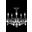 Rosalia 18" Dark Bronze 5 Light Flush Mount With Clear Royal Cut Crystal Trim