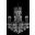 Rosalia 28" Dark Bronze 10 Light Chandelier With Golden Teak Royal Cut Crystal Trim