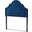 Baxton Studio Rita Modern and Contemporary Navy Blue Velvet Fabric Upholstered Twin Size Headboard