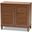 Baxton Studio Coolidge Modern and Contemporary Walnut Finished 4-Shelf Wood Shoe Storage Cabinet