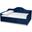 Baxton Studio Perry Modern and Contemporary Royal Blue Velvet Fabric Upholstered and Button Tufted Full Size Daybed