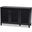 Baxton Studio Coolidge Modern and Contemporary Dark Grey Finished 8-Shelf Wood Shoe Storage Cabinet