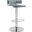 Rania Gray Swivel Adjustable Stool